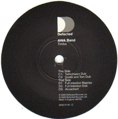 Awa Band : Timba (2x12")
