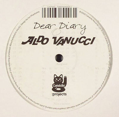 Aldo Vanucci : Dear Diary (12")