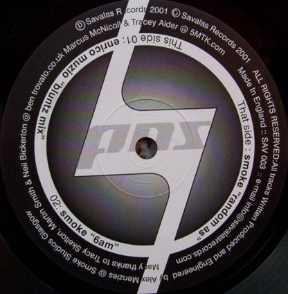 Smoke* : Random As (12")