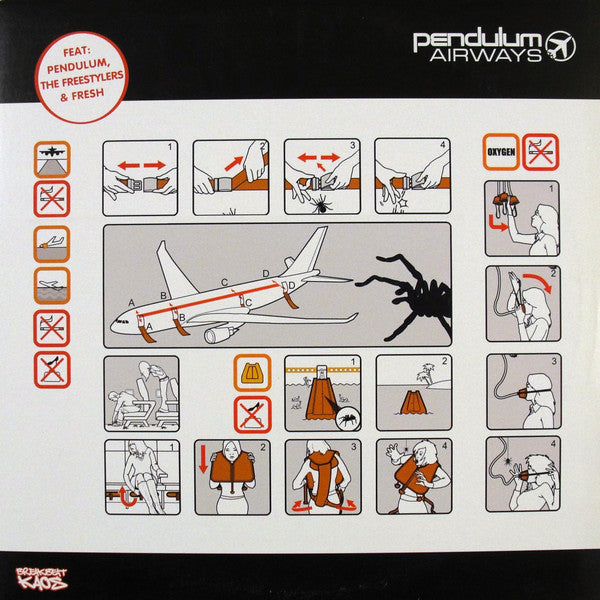 Pendulum (3) : Tarantula / Fasten Your Seatbelt (12", Single)