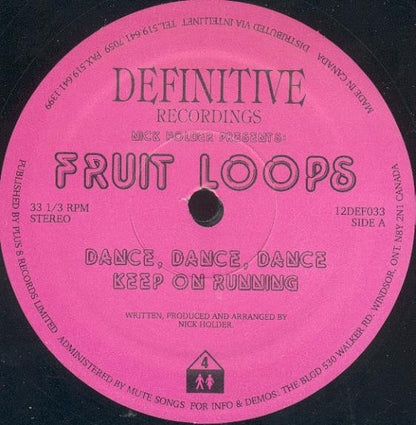 Nick Holder : Fruit Loops (12")