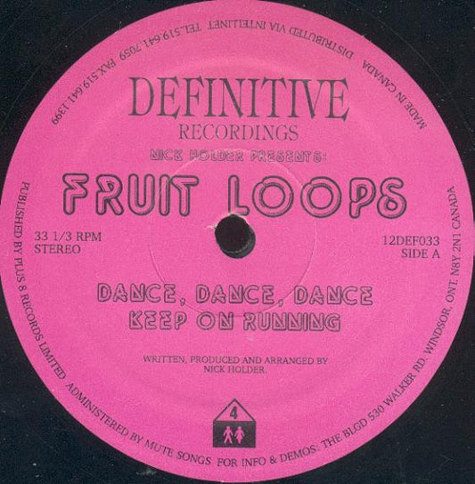 Nick Holder : Fruit Loops (12")