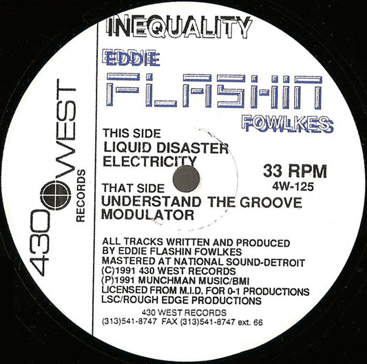Eddie Flashin Fowlkes* : Inequality (12")