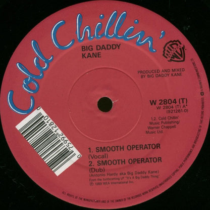 Big Daddy Kane : Smooth Operator / Warm It Up Kane (12")