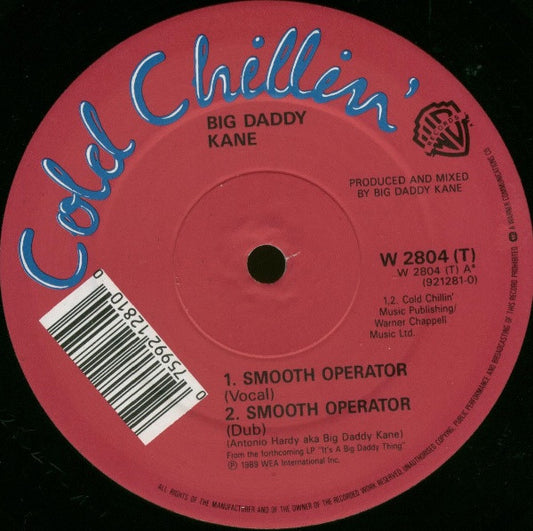 Big Daddy Kane : Smooth Operator / Warm It Up Kane (12")