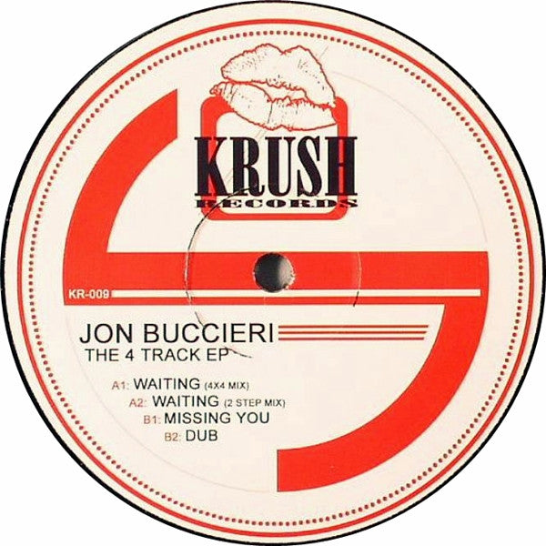 Jon Buccieri : The 4 Track EP (12", EP)