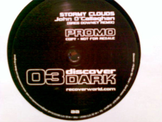 John O'Callaghan : Stormy Clouds (12", Promo)