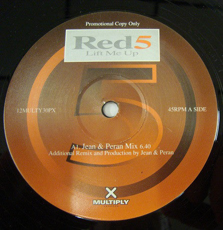 Red 5 : Lift Me Up (12", Promo)