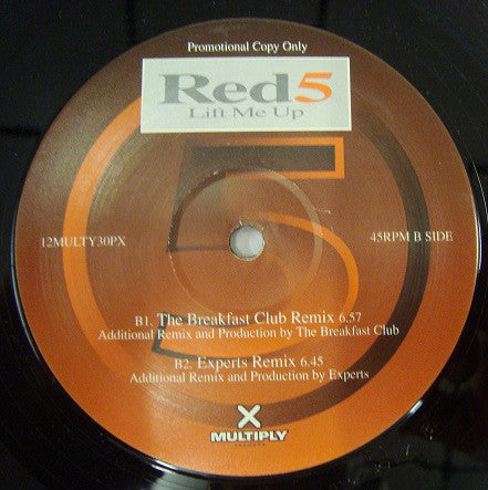 Red 5 : Lift Me Up (12", Promo)