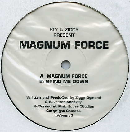 Sly & Ziggy : Magnum Force (12", Promo)