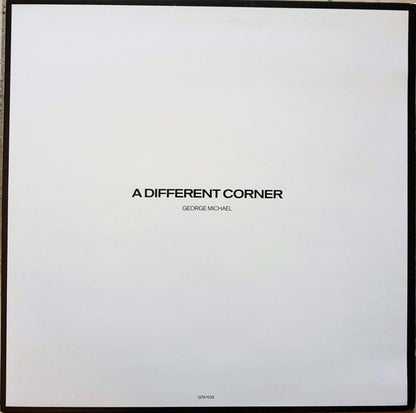George Michael : A Different Corner (12", Single, Gat)