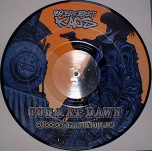 DJ Baron* Feat. Pendulum (3) : Guns At Dawn / Ratpack (12", Single, Pic)