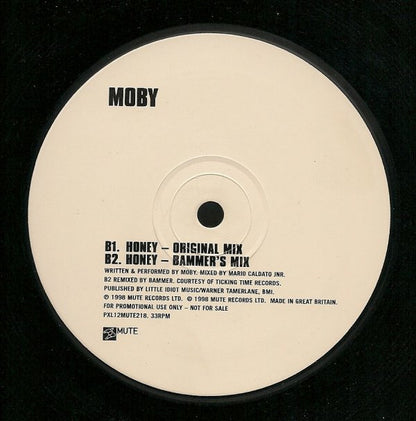 Moby : Honey (12", Single, Promo)