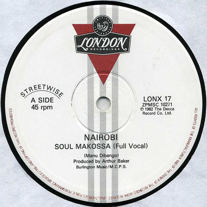Nairobi : Soul Makossa (12", Single)