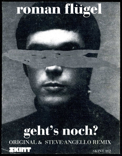 Roman Flügel : Geht's Noch? (12")