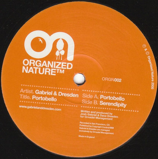 Gabriel & Dresden : Portobello (12")