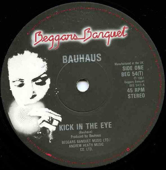 Bauhaus : Kick In The Eye (12")