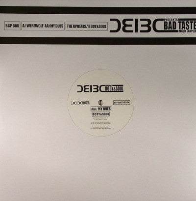 The Upbeats / Body & Soul (2) : Bad Taste (Album Sampler) (12", Smplr)