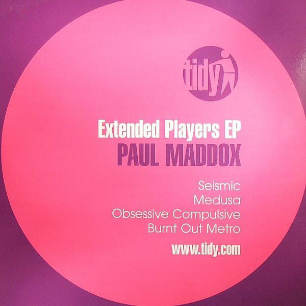 Paul Maddox : Extended Players EP (12", EP)