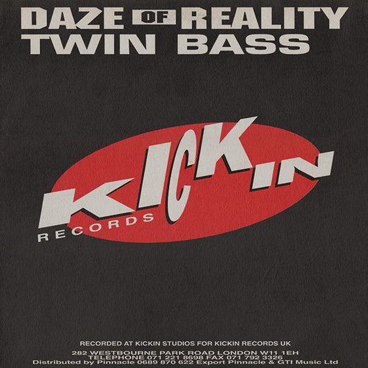 Twin Bass : Daze Of Reality (12")