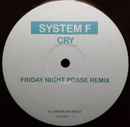System F : Cry (2x12", Promo)