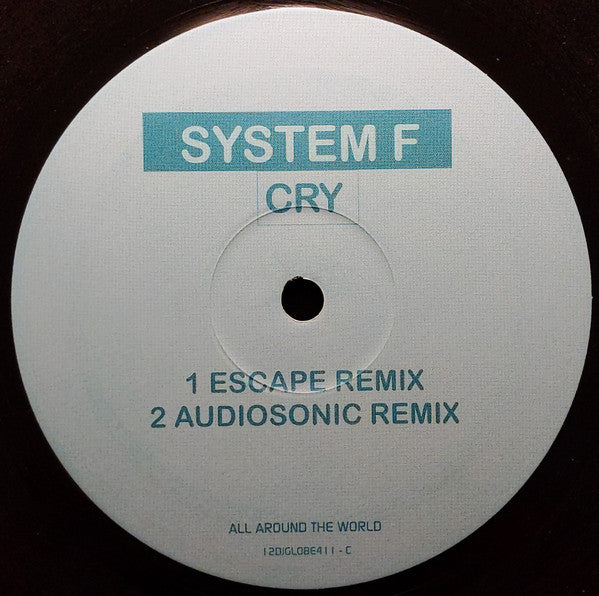 System F : Cry (2x12", Promo)