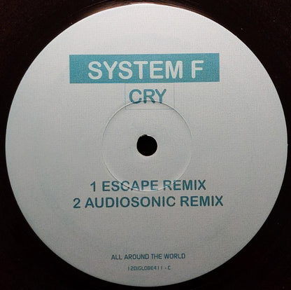 System F : Cry (2x12", Promo)