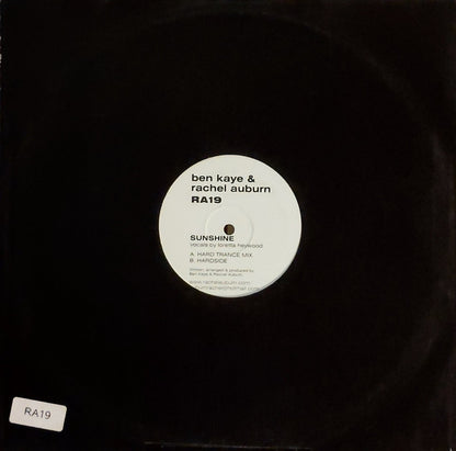 Ben Kaye & Rachel Auburn : Sunshine (12")