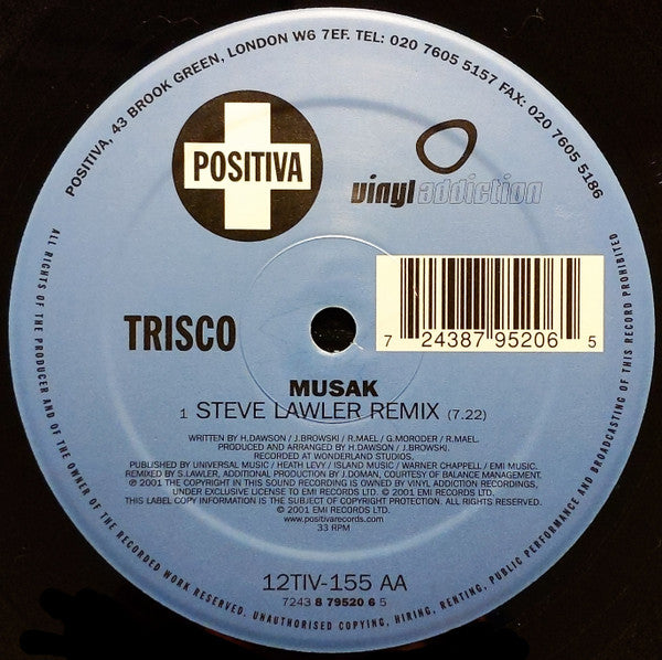 Trisco : Musak (12")