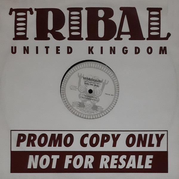 Misbehavin' Featuring Joi Cardwell : Hot Little Body (12", Promo)