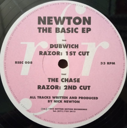 Newton : The Basic EP (12", EP)