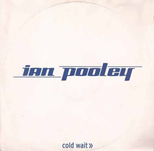 Ian Pooley : Cold Wait (12")