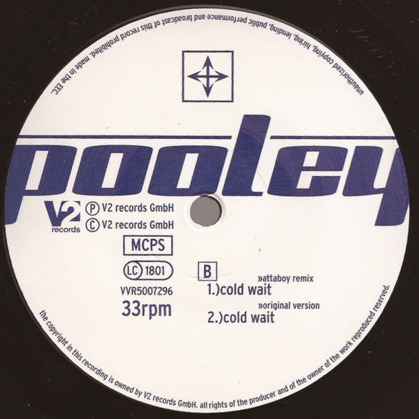 Ian Pooley : Cold Wait (12")