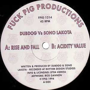 Dubdog vs. Sono Lakota : Rise And Fall (12")