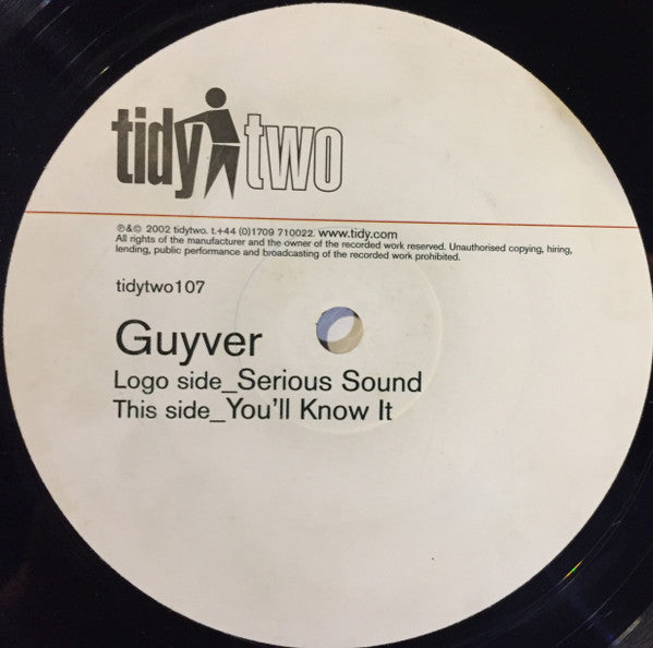 Guyver : Serious Sound / You'll Know It (12", Single)