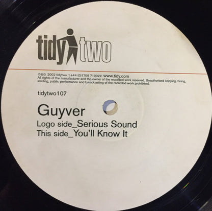 Guyver : Serious Sound / You'll Know It (12", Single)