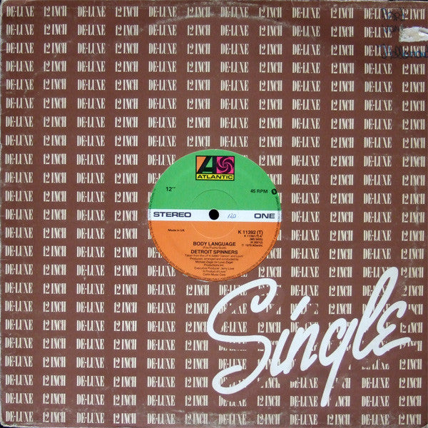 Detroit Spinners* : Body Language (12", Single)