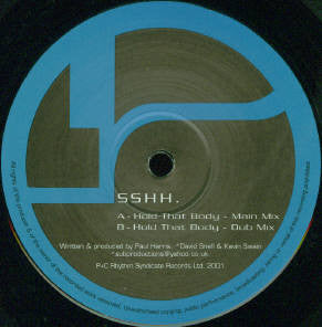 SSHH. : Hold That Body (12")