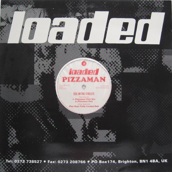 Pizzaman : Sex On The Streets (12", Promo)