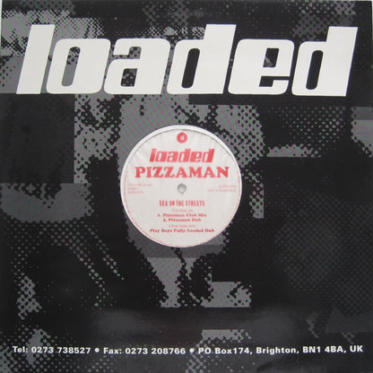 Pizzaman : Sex On The Streets (12", Promo)