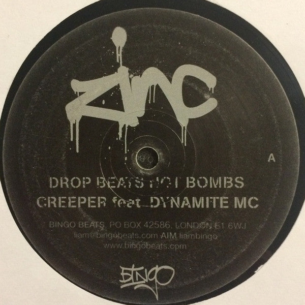 Zinc* : Drop Beats Not Bombs (3x12")