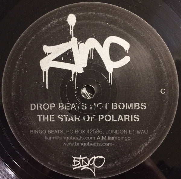 Zinc* : Drop Beats Not Bombs (3x12")