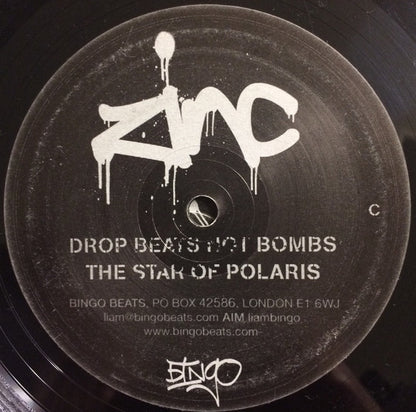 Zinc* : Drop Beats Not Bombs (3x12")