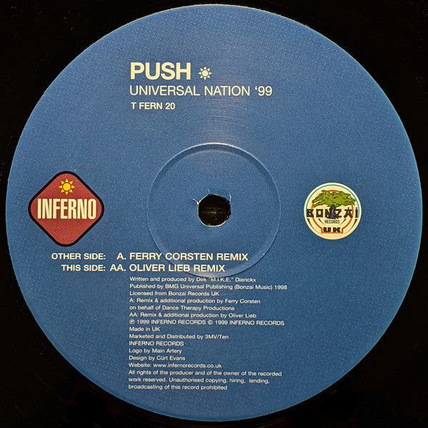 Push : Universal Nation '99 (12")