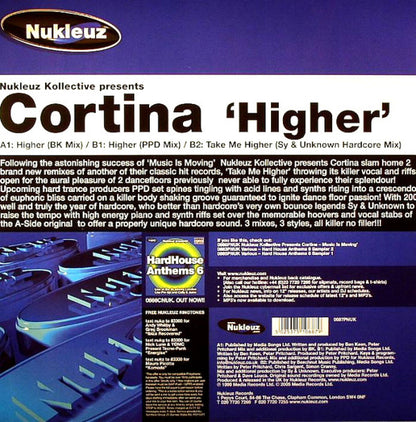 Nukleuz Kollective Presents Cortina : Higher (12")