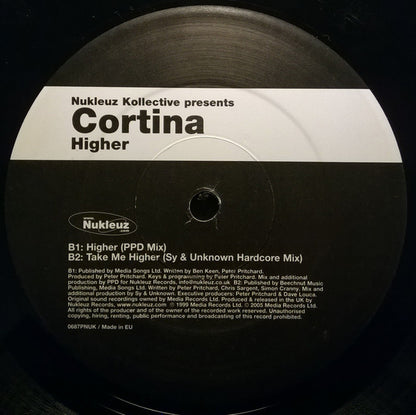 Nukleuz Kollective Presents Cortina : Higher (12")