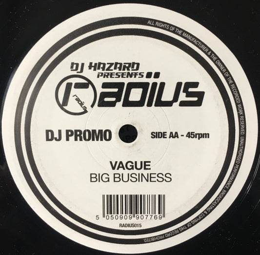 Vague (2) : 241 / Big Business (12", Promo)