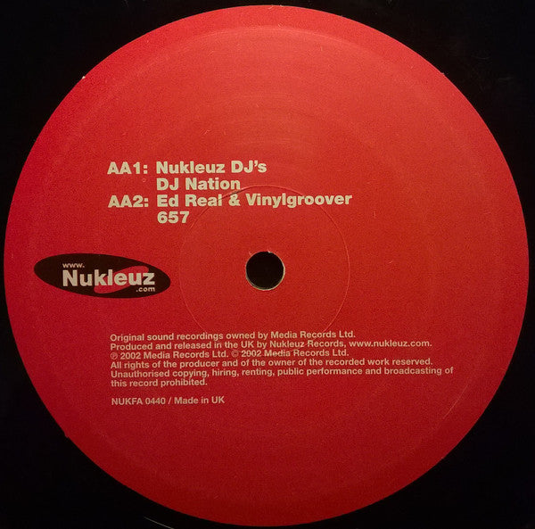 Nukleuz DJs : DJ Nation Part 2 (12")
