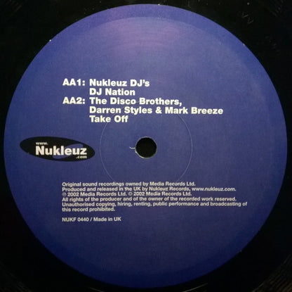 Nukleuz DJs : DJ Nation Part 1 (12")