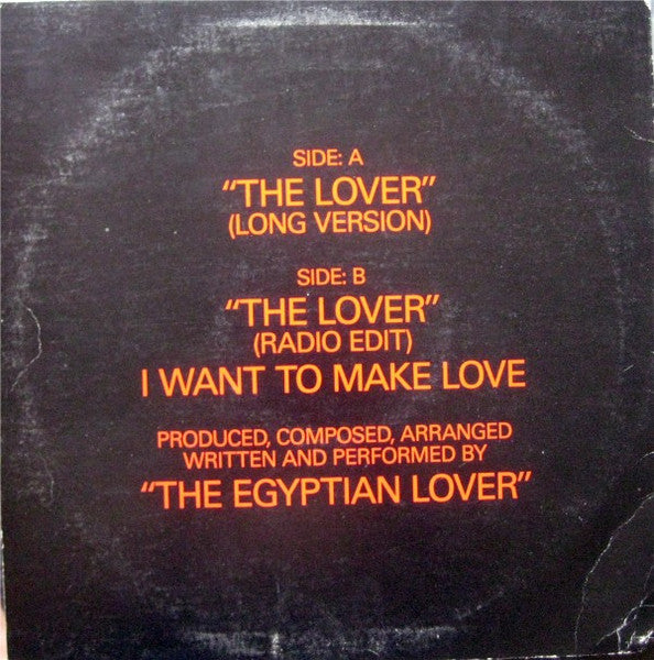 The Egyptian Lover* : The Lover (Long Version) (12")